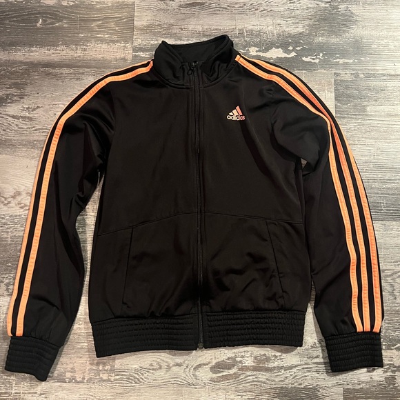 Adidas Zip Up Sweater - size large in kids - Picture 1 of 2